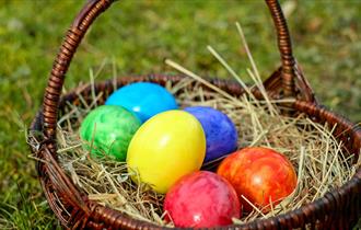Easter egg basket
