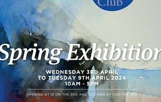 Cheltenham Art Club Spring Exhibition 2024 poster