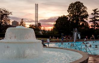 Cheltenham Lido Sunset Swim