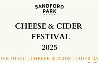 Cheese & Cider Festival 2025 poster
