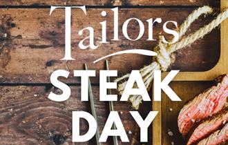 Steak Day at Tailors poster