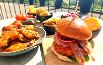 Burgers & BBQ food