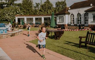 Child running