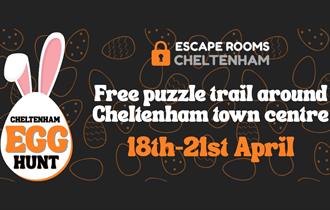 cheltenham egg hunt banner advert