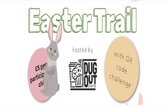 Easter Trail at DugOut Cafe poster
