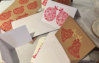 Christmas Card Block Painting at Ellenborough Park