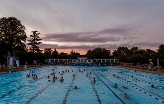People swimming by © S.L.Legge Photography