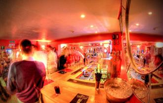 Interior of 21 Club