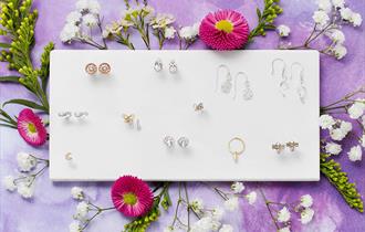 Selection of earrings