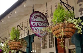 Central Cross Cafe sign