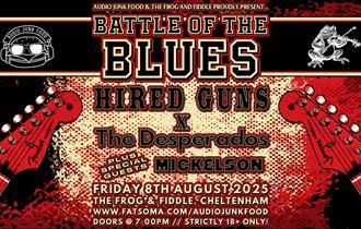 Audio Junk Food presents... BATTLE OF THE BLUES - Live at the Frog and Fiddle