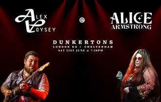 Alex Voysey Blues Band with Special Guest Alice Armstrong poster