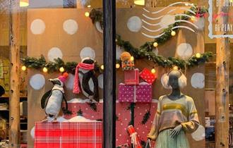 Anthropologie shop window