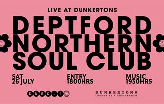 Deptford Northern Soul Club poster