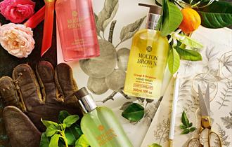 Selection of Molton Brown products