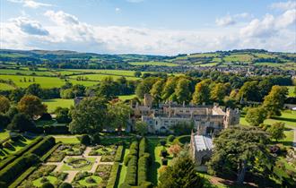 Sudeley Castle aerial view