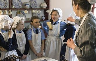Children baking