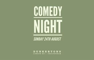 Dunkertons Comedy Night poster