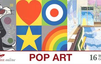 Wetpaint Pop Art Exhibition poster