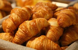 A batch of croissants