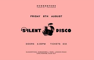Silent disco poster