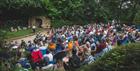 Audience watching festival