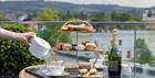 Afternoon tea on the terrace