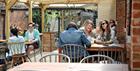The Swan outdoor seating