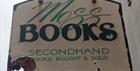 Moss Books Cheltenham vintage sign