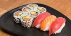A selection of sushi