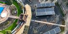 Cheltenham Lido car park © S.L.Legge Photography