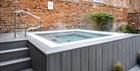 Outdoor hot tub