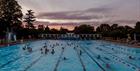 Visitors swimming at Cheltenham Lido © S.L.Legge Photography