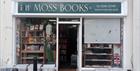 Moss Books Cheltenham store entrance