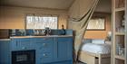 Glamping interior