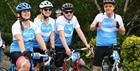 Ride for Ryder cyclists