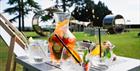 Pimms on the Ellenborough Park lawn