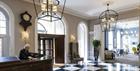 Foyer reception area at Queens Hotel