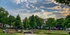 View of Imperial Gardens from The Garden Bar