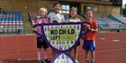 Children holding a NCLB banner