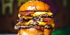Beefy Boy cheese and bacon burger