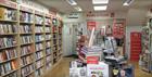 Interior of British Heart Foundation charity shop