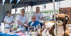 Market stalls
