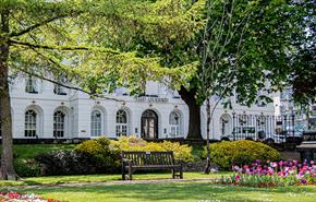 Exterior of Queens Hotel Cheltenham