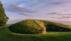 View of Belas Knap long barrow