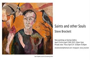 'Saints and Other Souls' Exhibition Poster