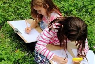 Children drawing