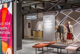 the style studio in john Lewis Cheltenham