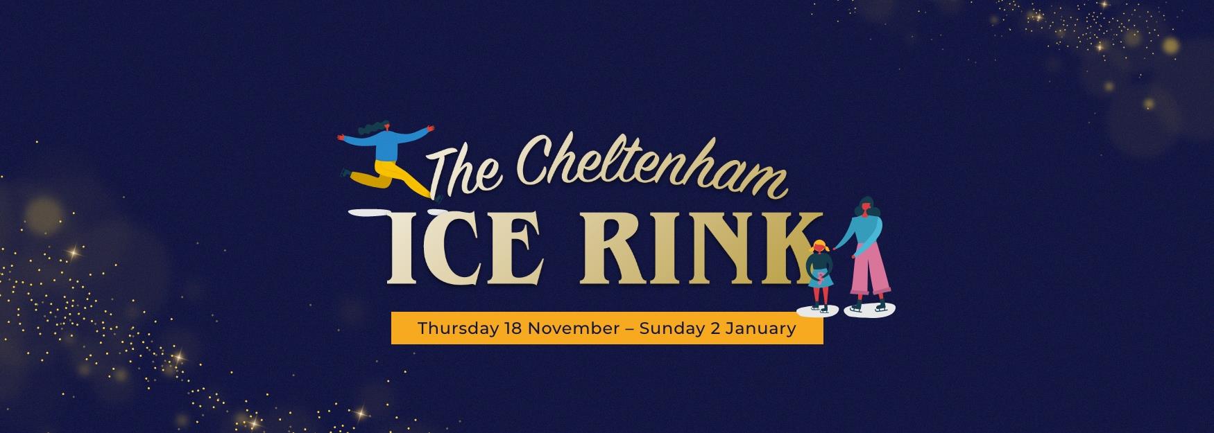 Ice skating in Cheltenham, Gloucestershire 2021