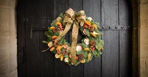 Festive wreath
